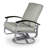 Askar Swivel Powder Coated Aluminum Outdoor Lounge Chair-19643683-19643666-19643657