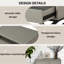 Table de chevet 23 po Taupe-948760544