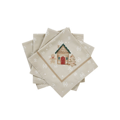 Lekeesha 4-Pack Napkin Set