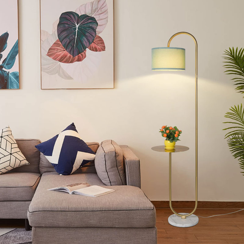 Lampe sur pied à arc