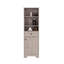 Armoire à linge brûlé, plusieurs tablettes-1791565463