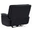 Fauteuil inclinable double en cuir Hewitt noir
