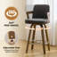  Tabouret de bar et de comptoir pivotant 26 po avec accoudoirs-1133355897-1113464005