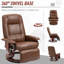 Fauteuil inclinable manuel en similicuir-1624502109
