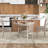 Drida Extendable Dining Set-1527596559-1527596556