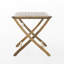 Table pliante en bois de 43,5 po - et pliable polyvalente, pour l'extérieur