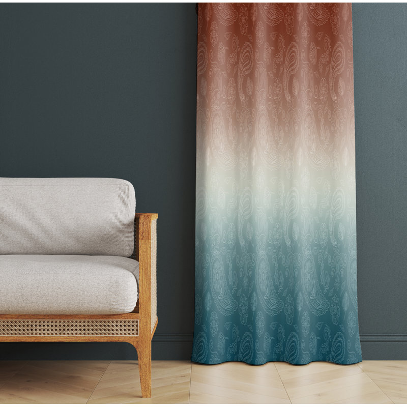 Semi Sheer Curtain Panel Pair, 20" W x 82" L