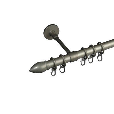 Vega Adjustable 2cm Single Curtain Pole