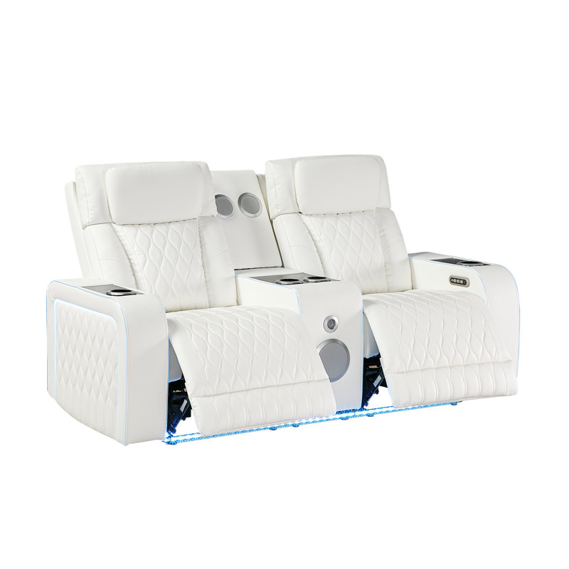 Electra 3PC Ice, 2PC Set (Sofa, Loveseat), White