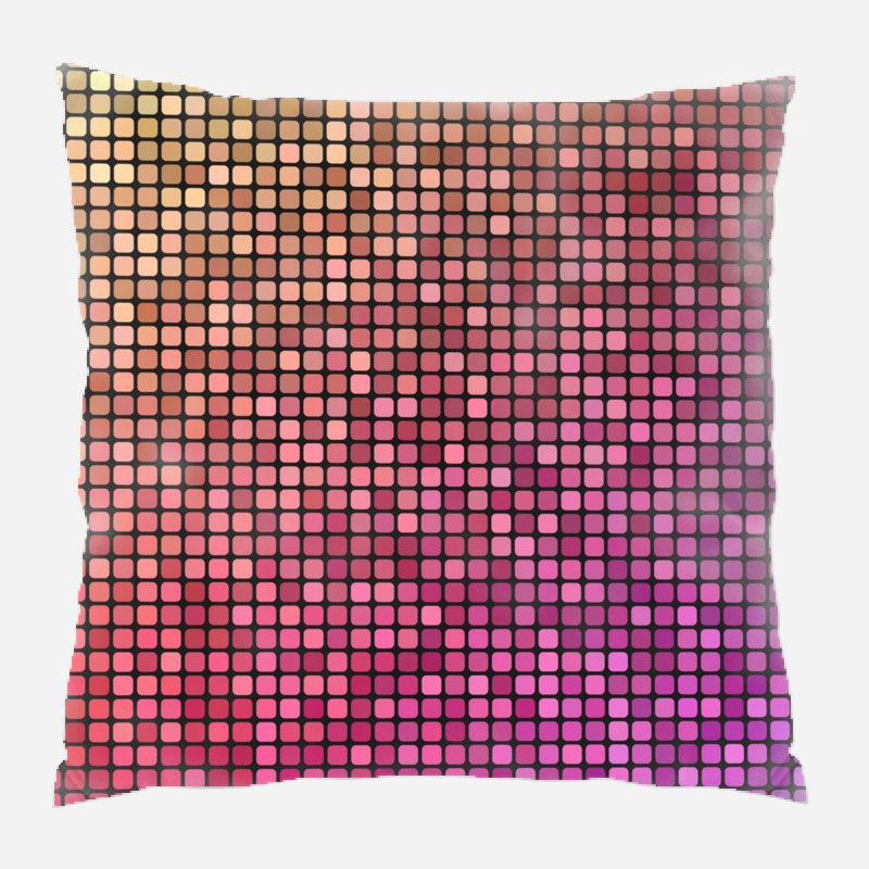 Coussin décoratif pixel