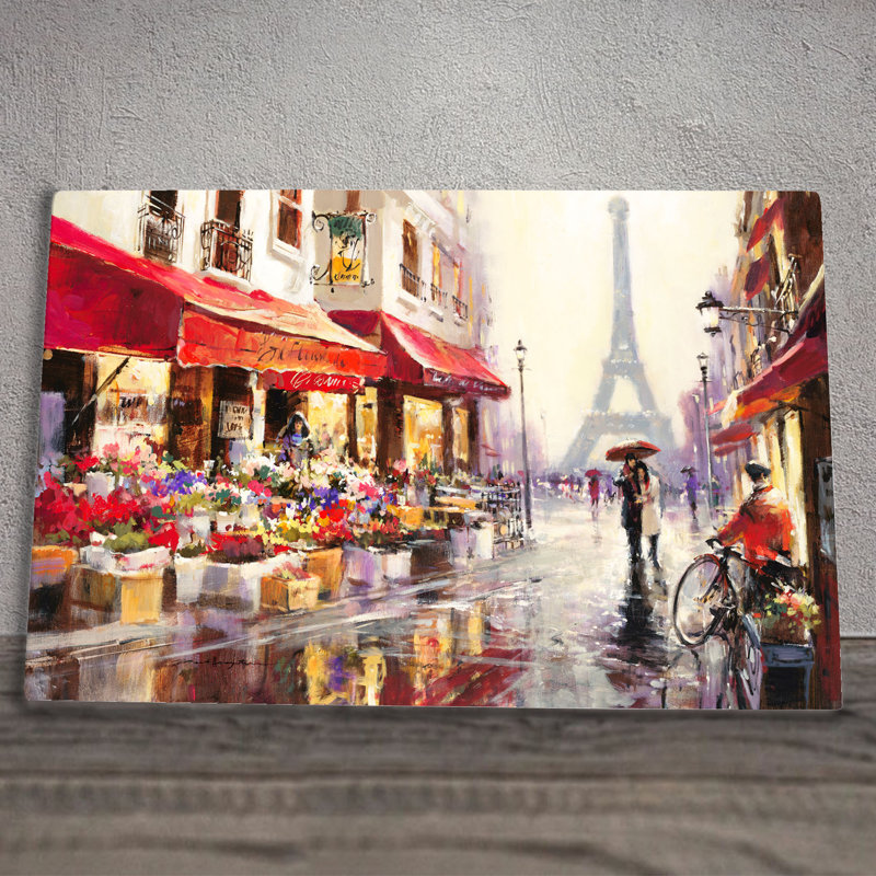 BRENT HEIGHTON Traditional Cities & Countries Wall Decor on Ceramic