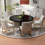 Chaise d'appoint en velours Baudel-2036812409-2036812415