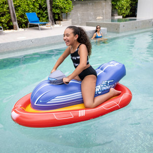 Flotteur pour piscine gonflable motorisé Poolcandy Jet Runner 2.0-12v - parfait pour la piscine ou le lac! Le meilleur, le plus avancé et le plus rapide des modèles