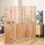 Cloison pliante en bois massif l 82,8 po x H 65 po 82 po - Naturel, peu encombrante pour petit appartement / maison de location