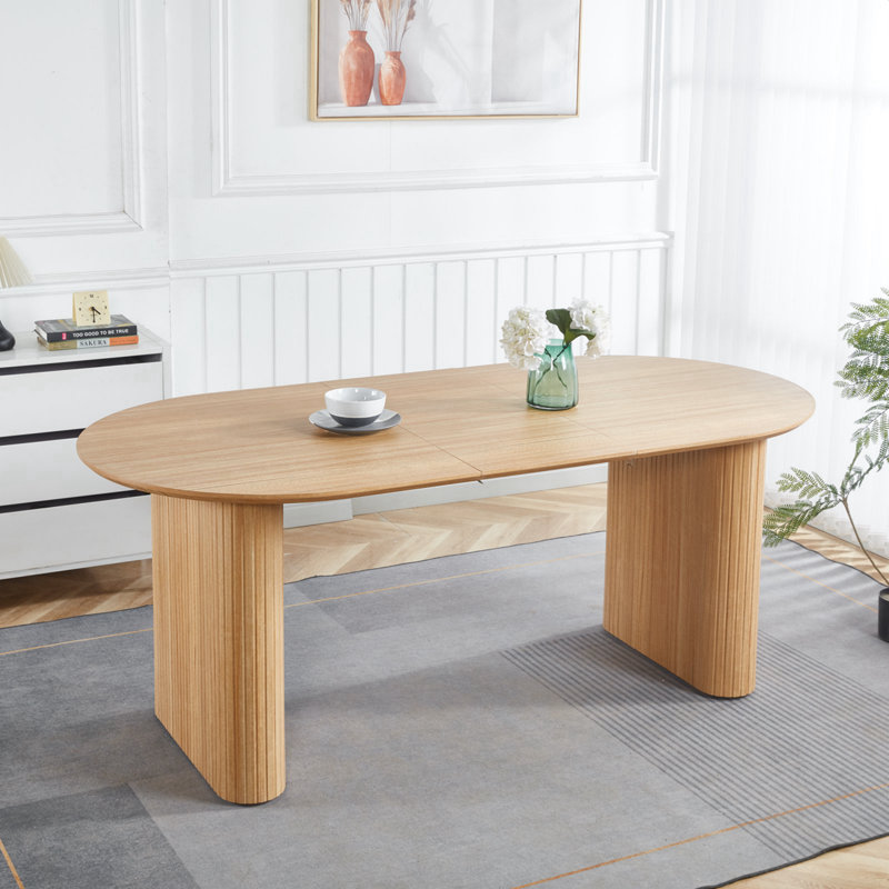 Table extensible, table à manger, table de bureau, table basse, Chêne