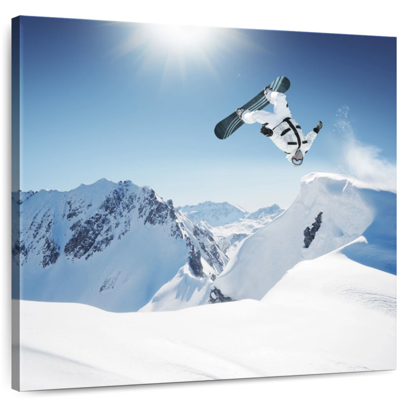 Snowboarder Flip, H 16 po x l 16 po