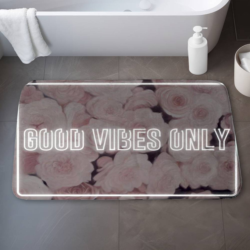 Avyaan Microfiber Non-Slip Bath Mat