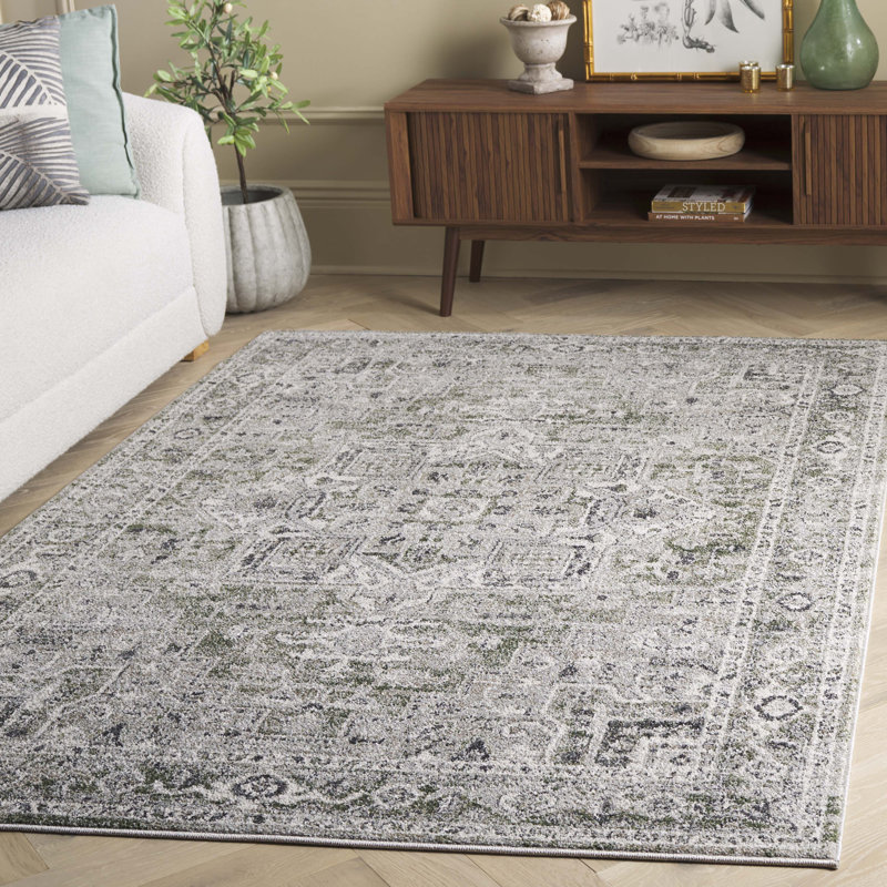 Tapis oriental performance Komeka Vintage Tabriz, Rectangle 5 pi 1 po x 7 pi 6 po