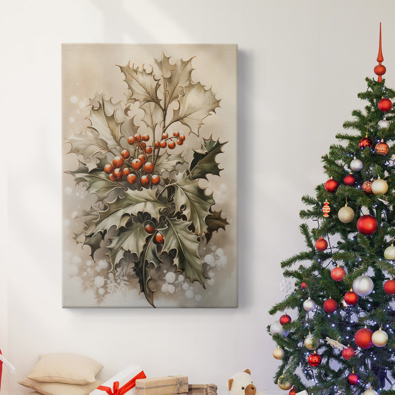 Art des Fêtes de Noël - Toile tendue avec châssis DCCIV