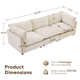 106.38” W Oversized 3-Seater Modular Sofa