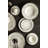 Gem Cut Onyx Bread and Butter Plate