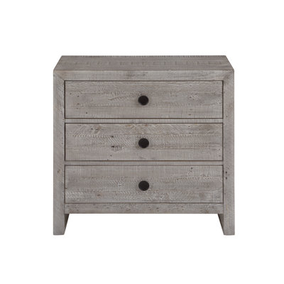 Ellerbe 30'' W Solid Wood Nightstand
