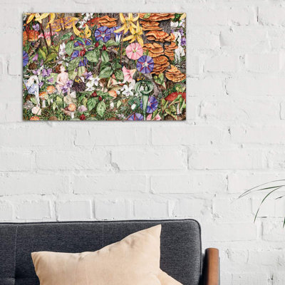Fairies' Fairies 1 Piece Wrapped Canvas Painting