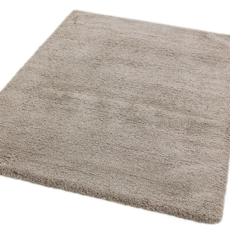 Makayla Solid Colour Shag Area Rug, Rectangle 120 x 170cm