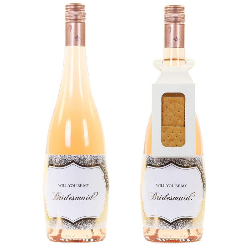 Étiquette de proposition bridesmaid