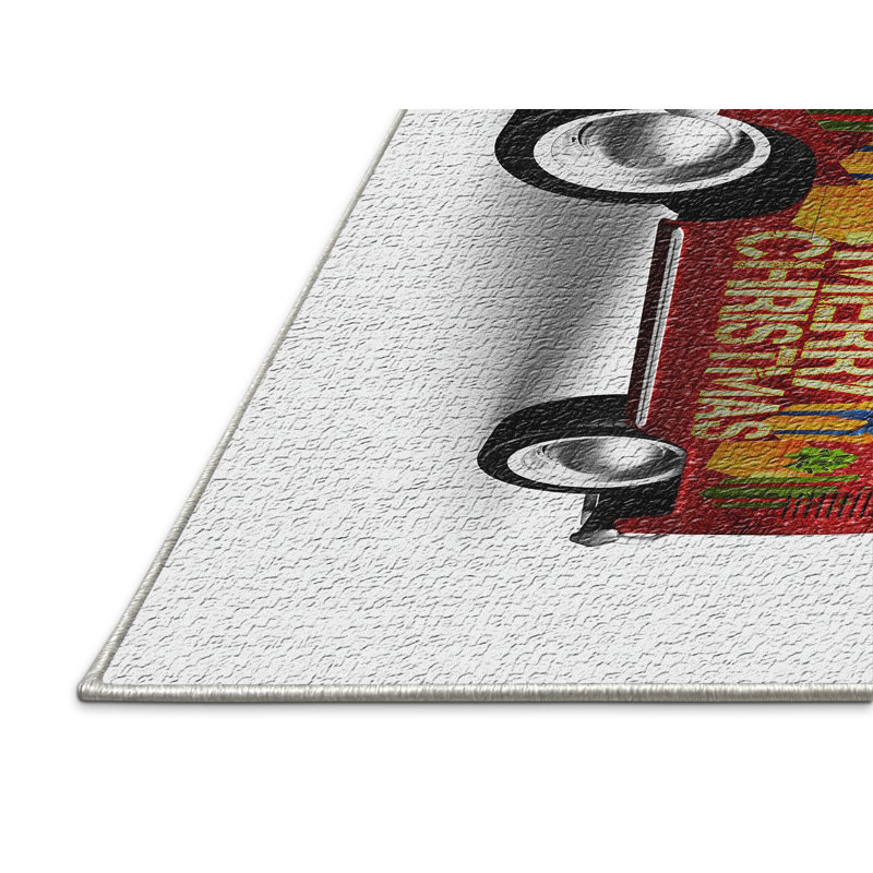 Tapis rouge Christmas, Rectangle 2 pi x 3 pi