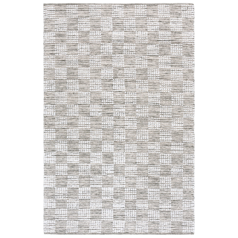 Tapis vert / ivoire Pearla 979, Rectangle de 5 pi x 8 pi
