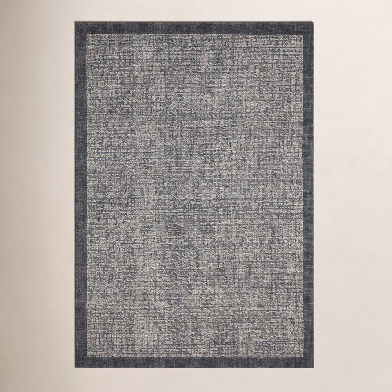 Magnolia Home by Joanna Gaines x Loloi Henley Ivory / Charcoal Area Rug, Rectangle 8'6" x 11'6"