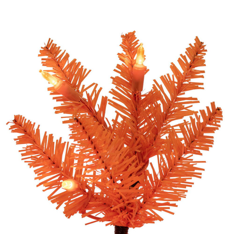 Artificial Christmas Tree with Lights, 6.5'