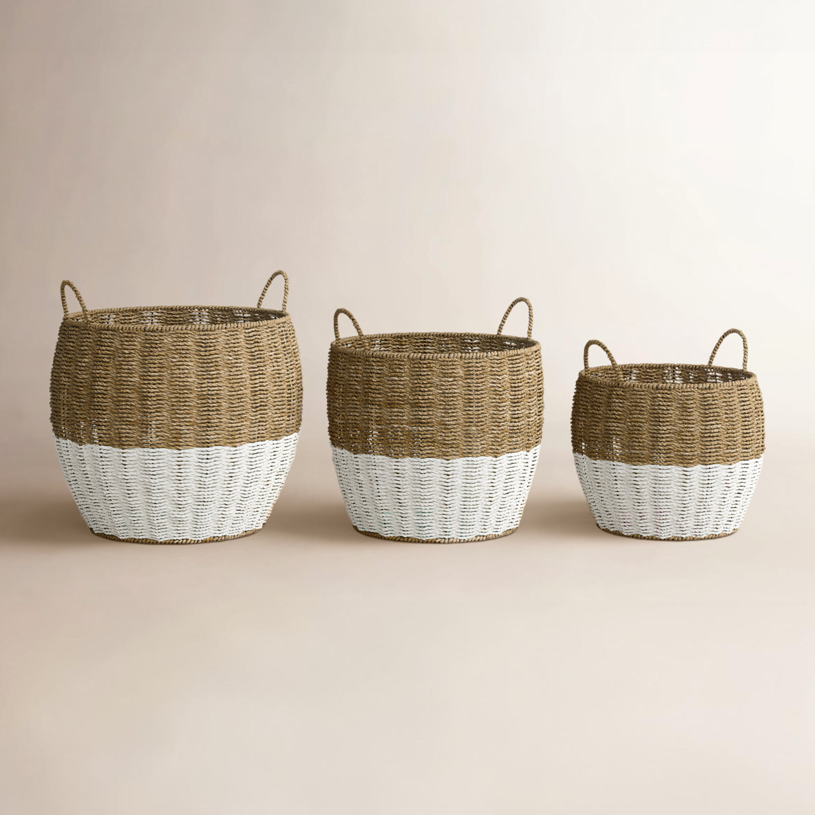 Azirah Handwoven Seagrass Storage Basket
