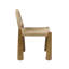 Chaise Pho en teck et ruppie maritime