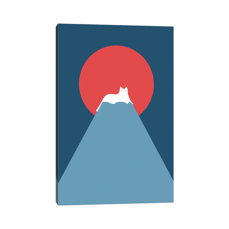 «Cat Landscape XXV III-D» par Lim Heng Swee - impression sur toile tendue, H 18 po x l 12 po x 1,5 po