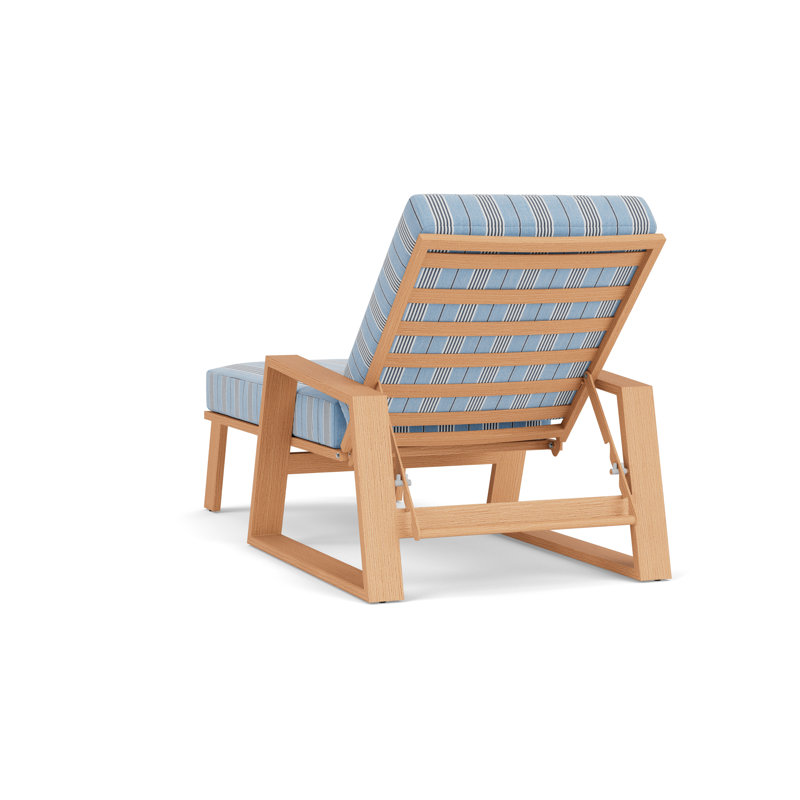 Pursuit Outdoor Chaise Lounge, Hansen Sky