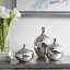 Ansen Mirrored Ceramic Decorative Vases 3-piece set-44651144