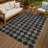 Machine Washable Indoor/Outdoor Chantille ACN2624 Diamond Rug-1981521382-1981521383