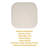 Alexis Memory Foam No Slip Back 16" x 16" Chair Pad Cushion-86741252-112466860