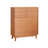 Chic Cherry Wood Chest of Drawers-112499165