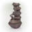 Analayah Outdoor Weather Resistant Floor Fountain with Light