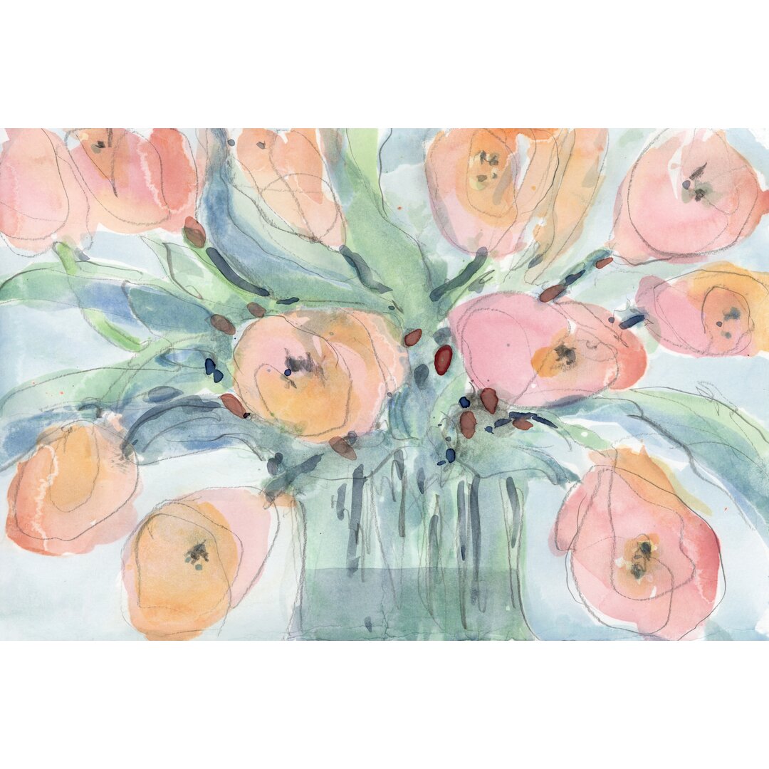 Leinwandbild Tulip Bouquet III von Samuel Dixon