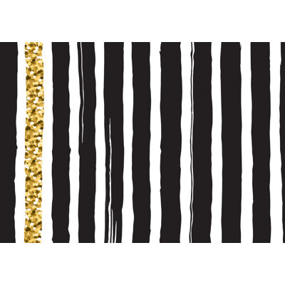 Freedia Striped Area Rug