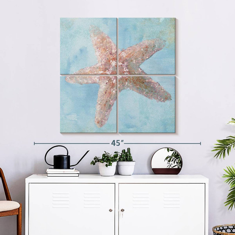 Brampt Treasures From The Sea VI, 32" H x 32" W