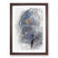 A Blue Parrot in Abstract - Picture Frame Graphic Art Print-55629288-55629285