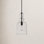 Tilman Single Light Glass Dimmable Pendant