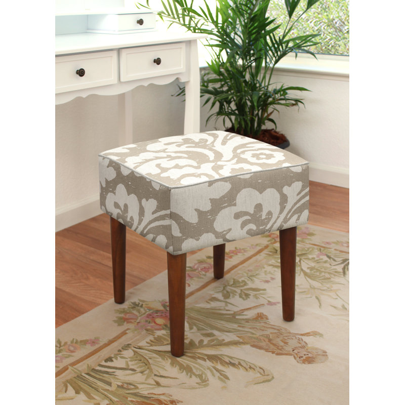 Tabouret de coiffeuse Tolman, Taupe