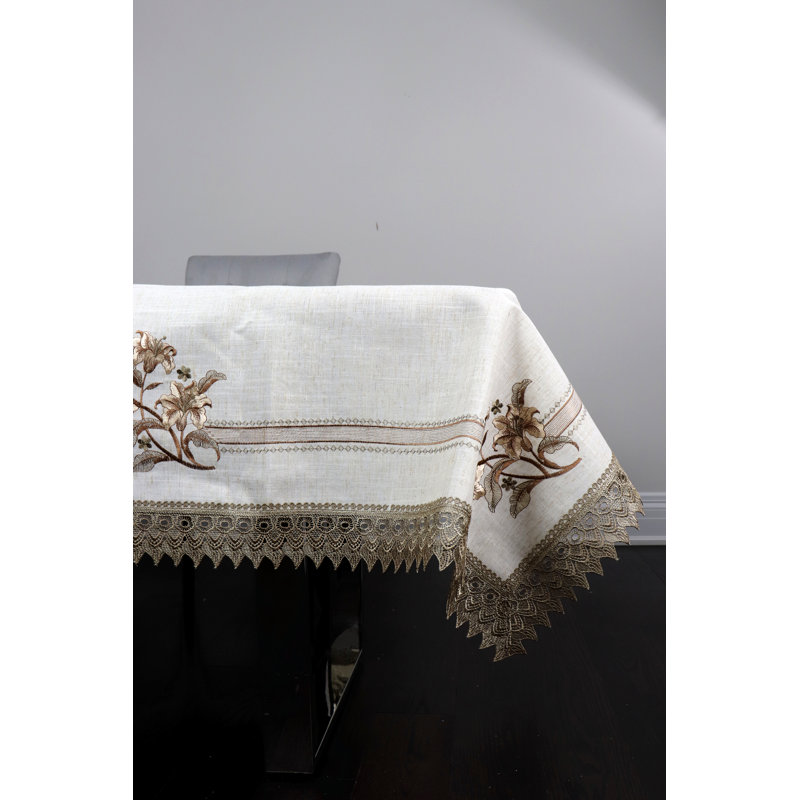 Nappe Olivier, 126 po x 72 po