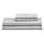 Ensemble de draps en satin de coton de qualité égyptienne 400 fils Caples-22394280-22394288